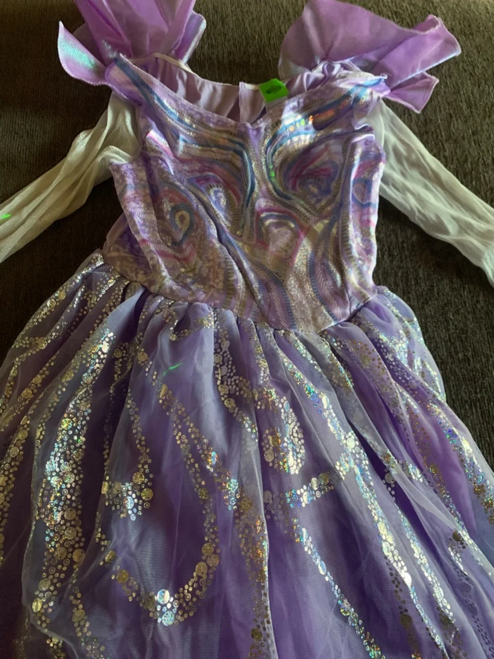 Disguise Wicked Glinda Deluxe /Good Costume, Official Wicked Movie Costume Kids